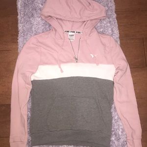 PINK Half Zip Hoodie